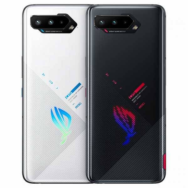 Asus представила серию игровых флагманов Asus ROG Phone 5 4 Смартфон ZTE Blade V30 передний и задний план с экраном и камерой