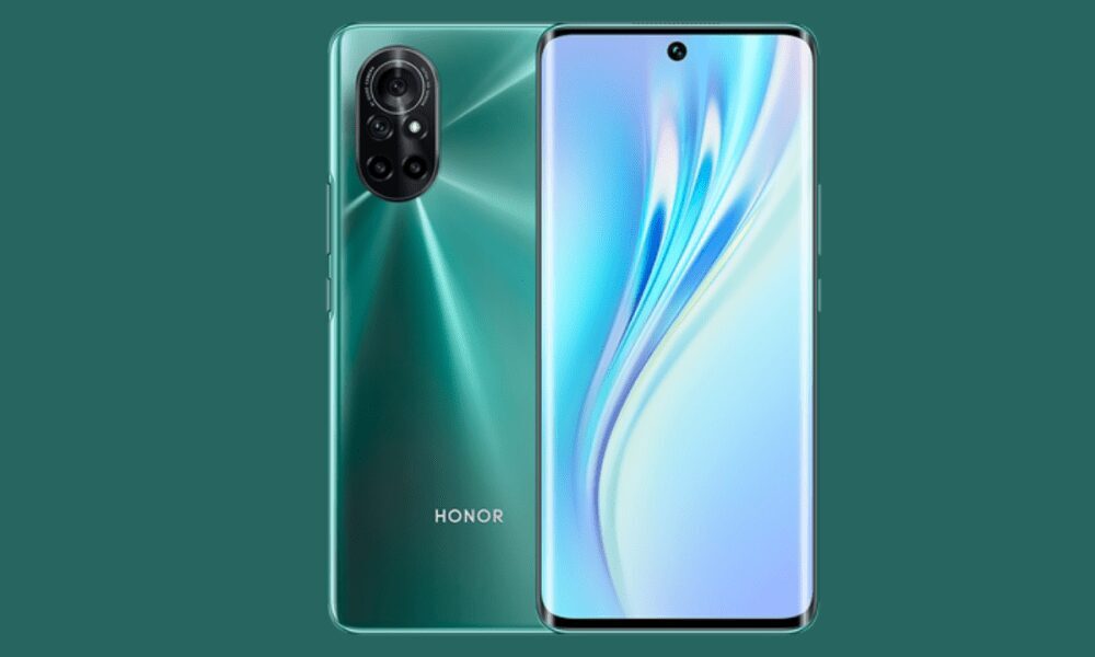 Задняя панель Honor V40 Lite Luxury Edition: три камеры и переливающийся эффект подсветки