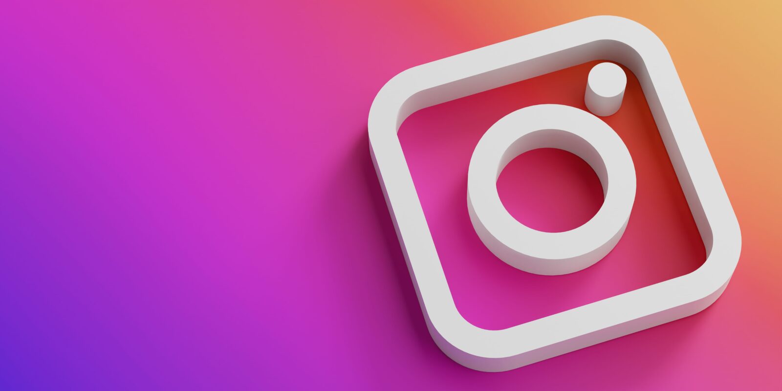 Instagram начал тестирование алгоритма по борьбе с оскорблениями 2 instagram logo minimal simple design template copy space 3d1 1608114949871
