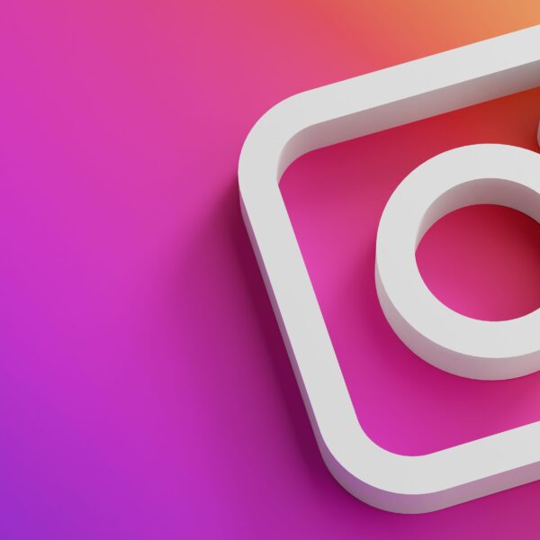instagram logo minimal simple design template copy space 3d1 1608114949871