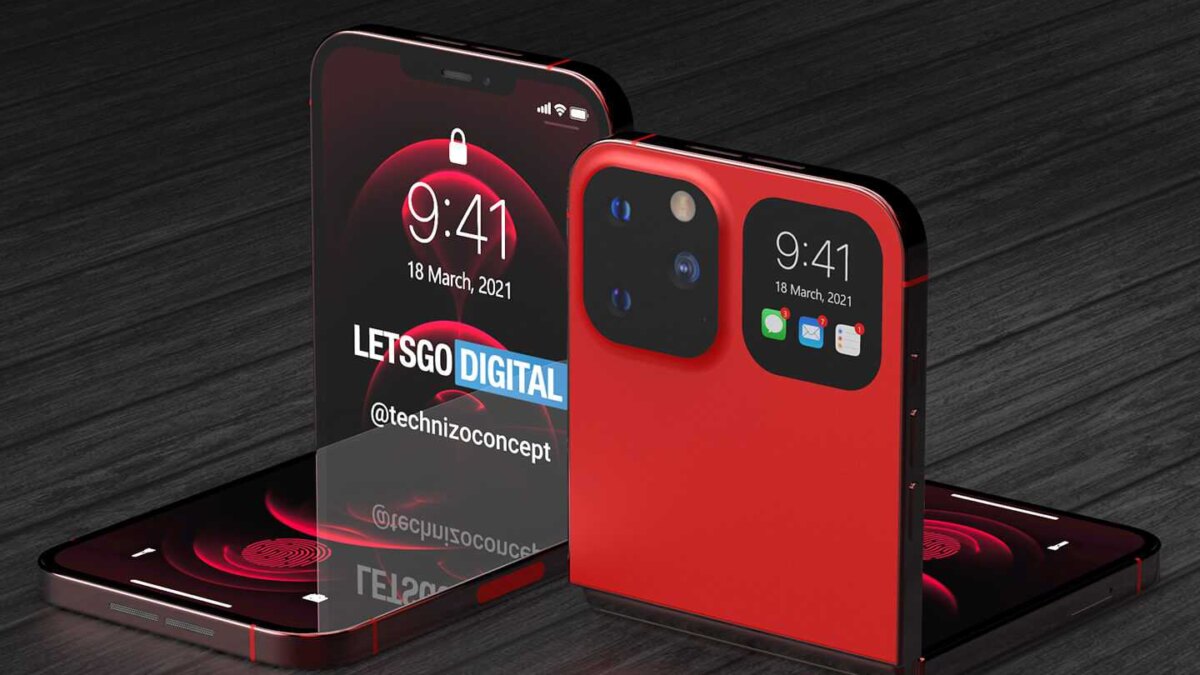 iphone flip opvouwbare smartphone