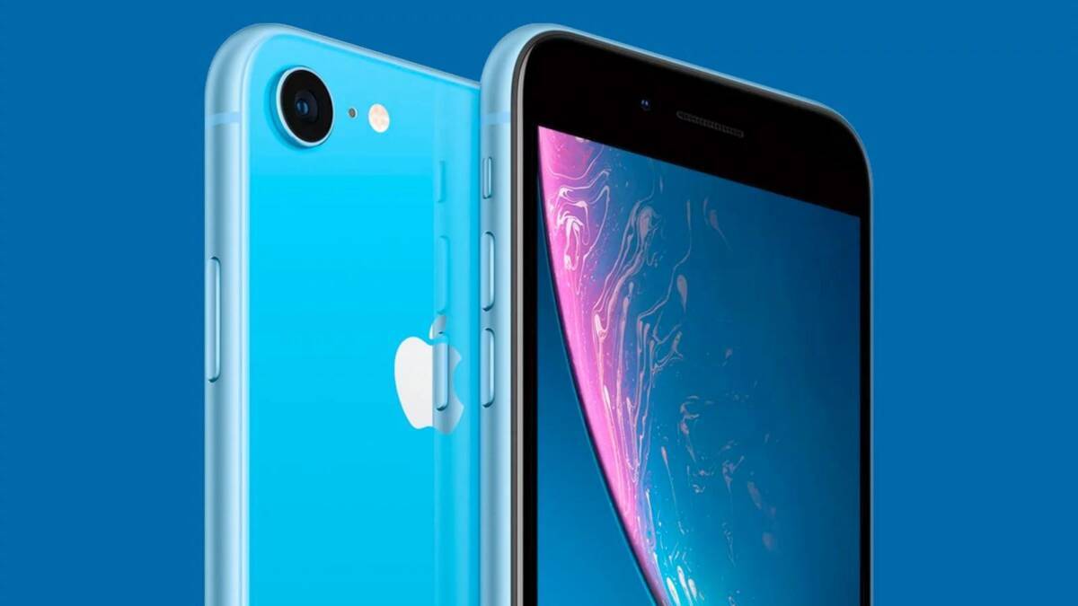 Новый iPhone SE сохранит тот же дизайн и 4,7-дюмовый экран 5 Передний и задний виды iPhone SE с голубым корпусом