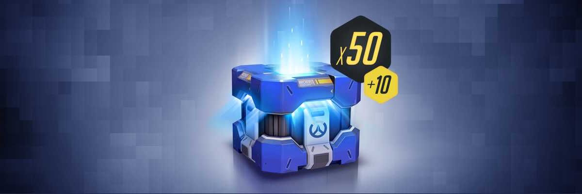 Сундук с внутрие игровой лутбокс Overwatch 2