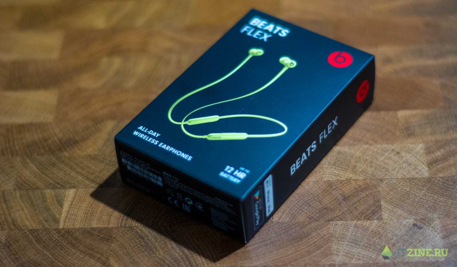 Обзор Beats Flex: самые доступные наушники Apple 15 Коробка от Beats Flex