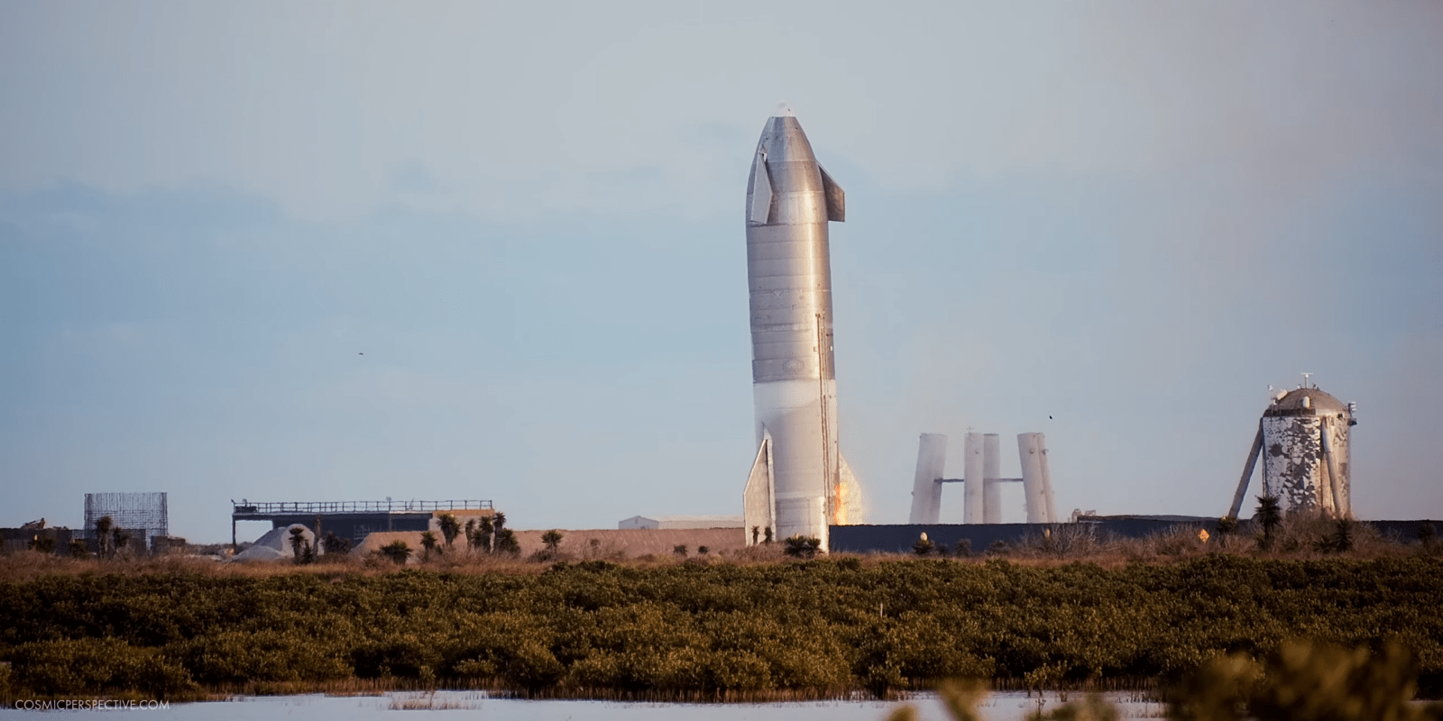 spacex starship sn10 landing and explosion slowmotion 1 23 screenshot