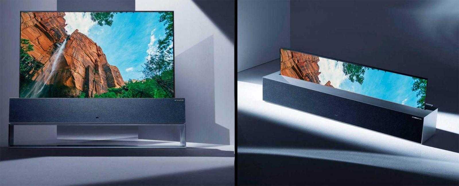 Cворачивающийся телевизор LG скоро появится в России 4 LG