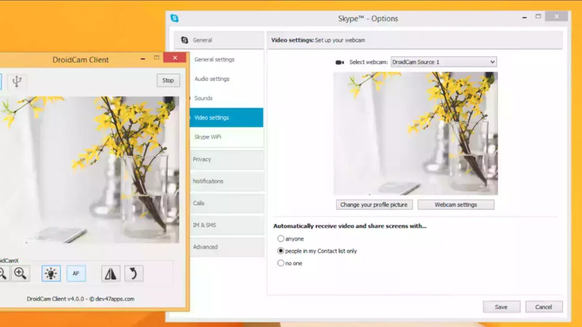 Как сделать из Android-смартфона лучшую веб-камеру для Zoom, Skype, Meet и Teams бесплатно 28 Настройка видеокамеры DroidCam на компьютере и смартфоне
