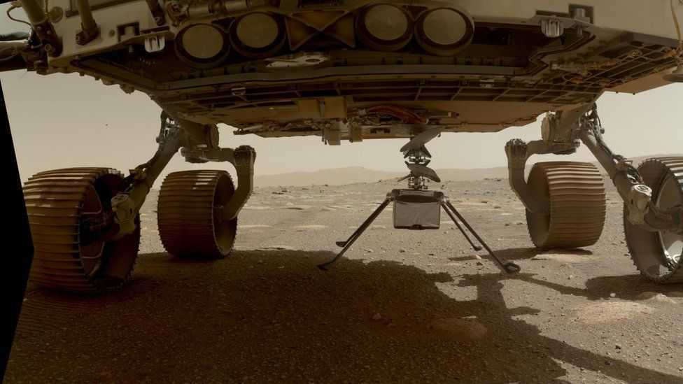 Вертолет NASA Ingenuity Mars готовится к первому полету 5 117956927 whatsubject