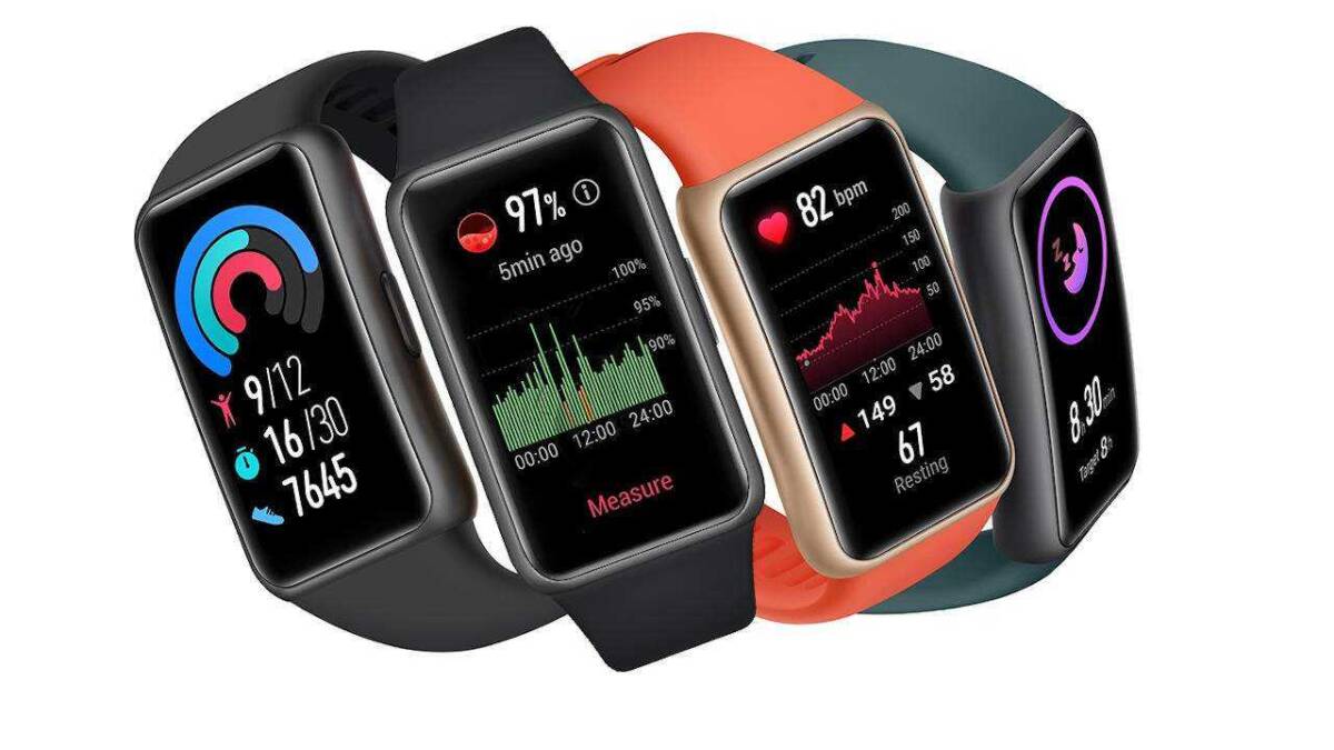 Фитнес-браслет Huawei Band 6 похож на умные часы 4 Фитнес-браслет Huawei Band 6 с дисплеем интерфейсами