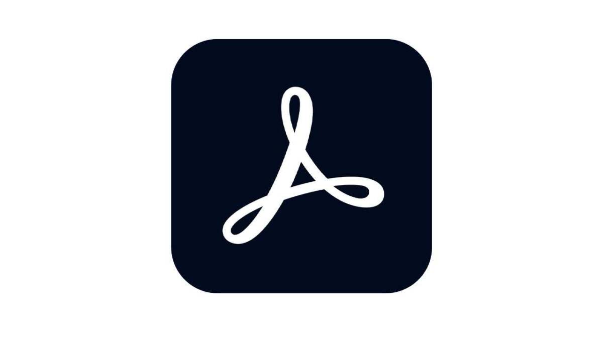 Иконка Adobe Acrobat Pro с белой буквой А на тёмно-синем фоне