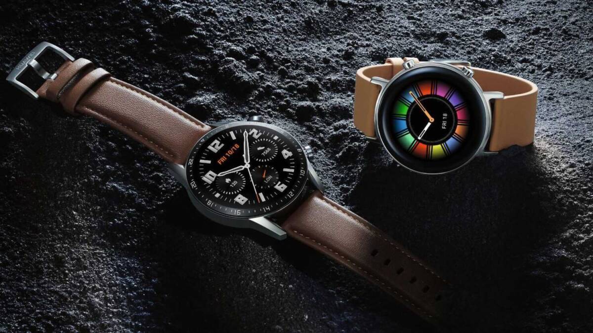 Huawei Watch GT 2: вступительный экран и умные часы Huawei с интерфейсом обновления ПО