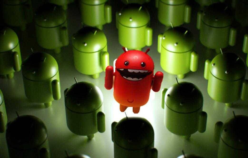 Миллионы смартфонов на базе OC Android пострадали от нового опасного вируса 5 Рекламный компьютерный глюк с анимированным андроидом на красном фоне