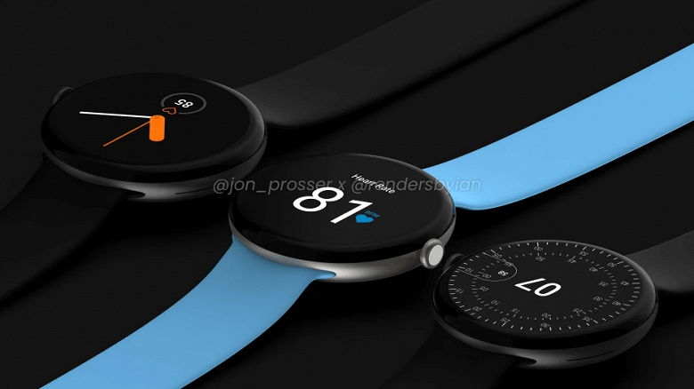 Google Pixel Watch показали на рендерах 5 google pixel watch 2 large