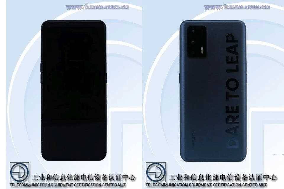 Realme готовит смартфон на основе Dimensity 1100 5 Задняя панель смартфона Realme с логотипом и камерой