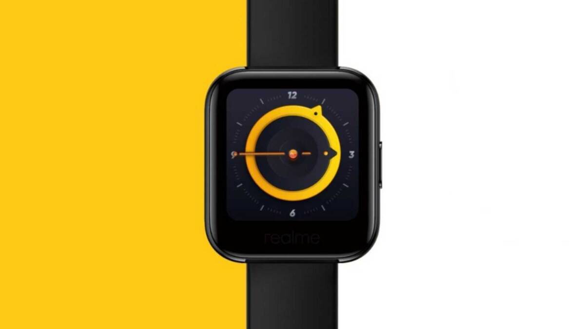 Умные часы Realme Watch 2 на черном ремешке
