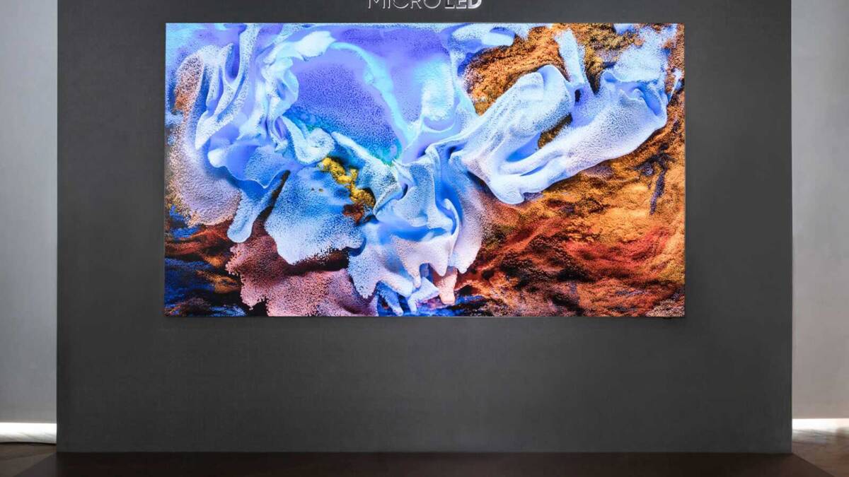 Компания Samsung представила новые телевизоры Neo QLED и Micro LED, и рассказала про технологии 7 Современный телевизор Micro LED с ярким экраном