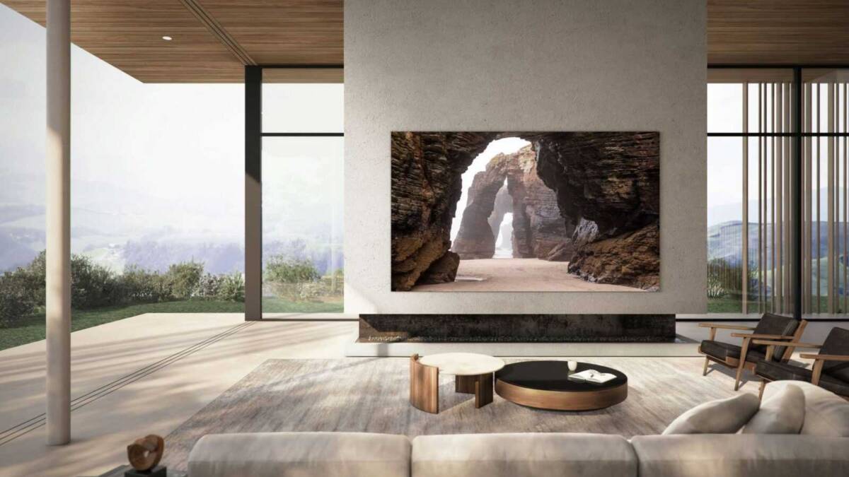 Компания Samsung представила новые телевизоры Neo QLED и Micro LED, и рассказала про технологии 6 Большой телевизор Samsung Neo QLED в современном интерьере