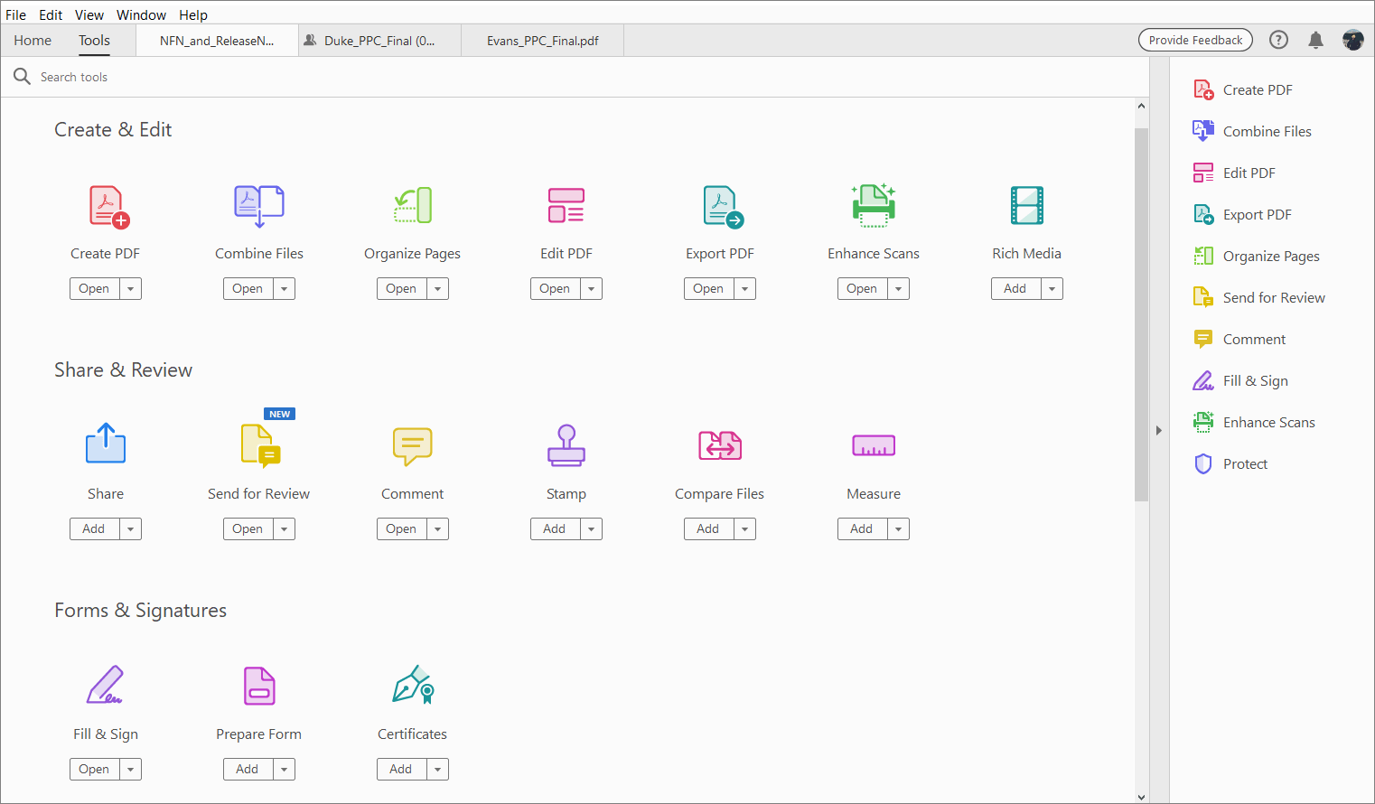 Adobe Acrobat Pro стал доступен со скидкой 3 tools center
