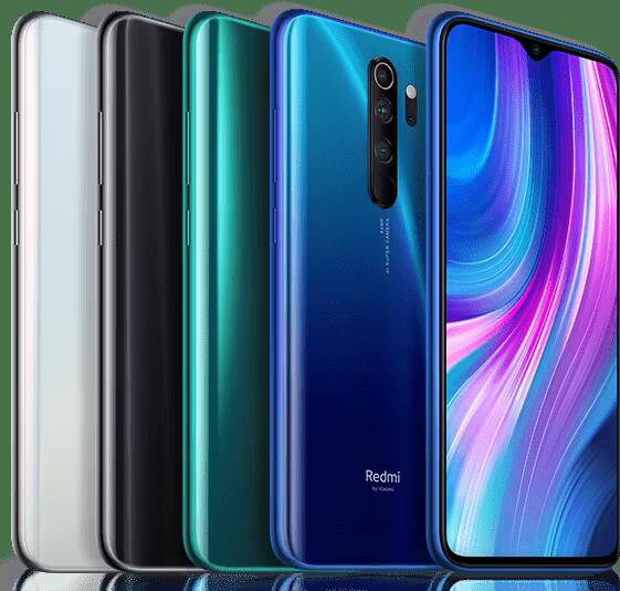 Цены на смартфоны Redmi Note 8 с несколькими цветами