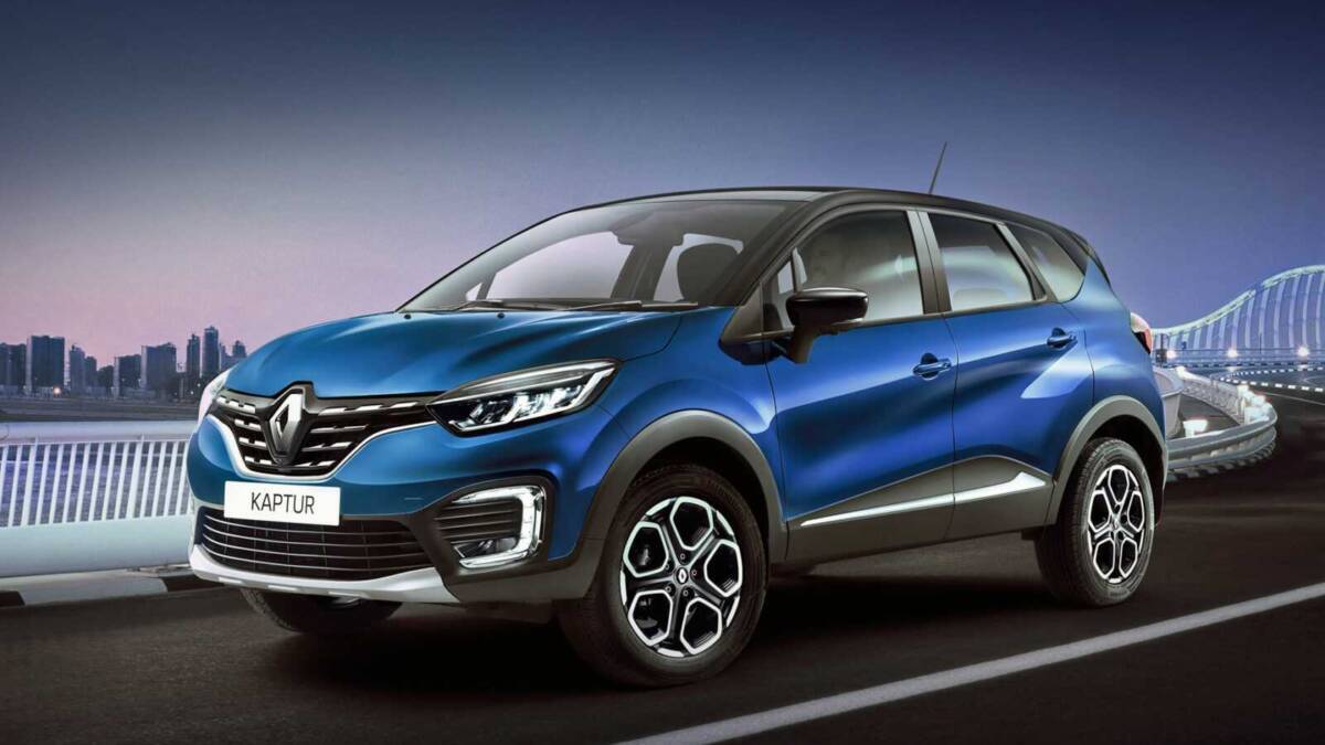 Renault и Ситидрайв начали сотрудничать 6 Новый электромобиль Renault Kaptur с современным дизайном вид спереди