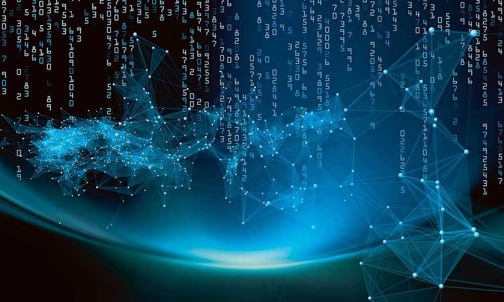 Схема цифровой сети и потоков данных в информационной системе, иллюстрация к правкам законопроекта Минцифры