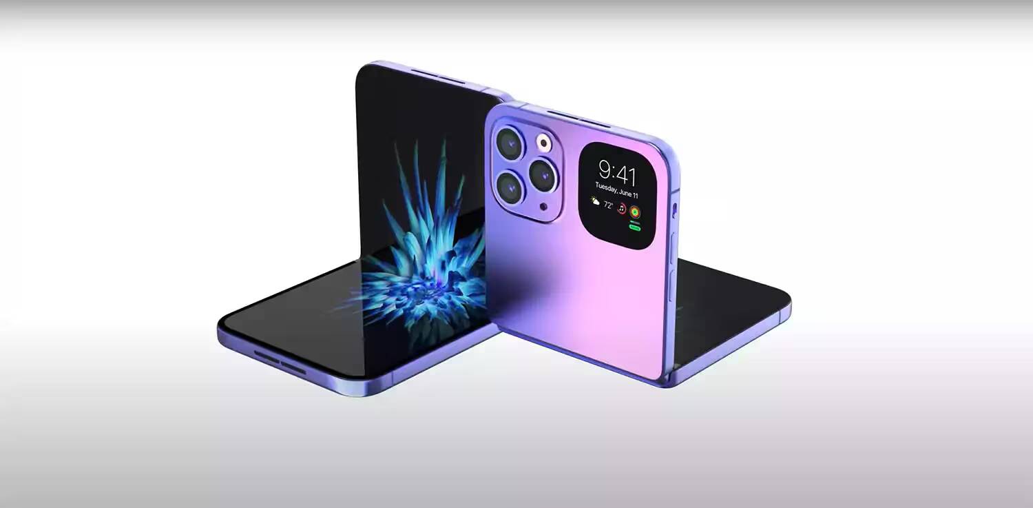 Складной iPhone с 8-дюймовым экраном и тройной камерой