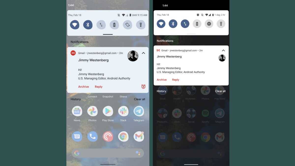 Обзор Android 12 на смартфонах с уведомлениями и настройками