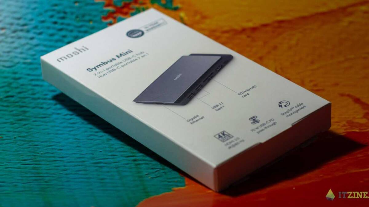 Обзор Moshi Symbus Mini: хаб для всех проводов и флешек 11 Коробка хаба Moshi Symbus Mini