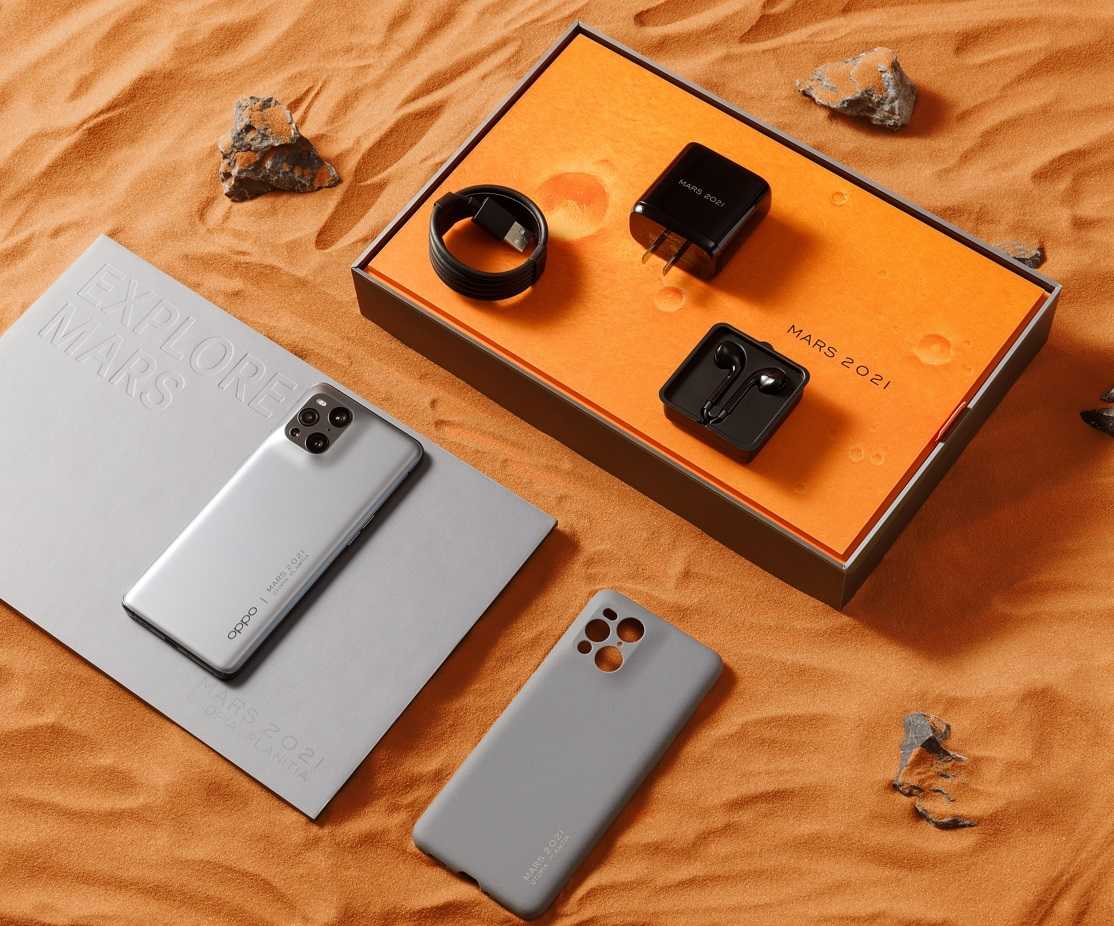 Представлен смартфон OPPO Find X3 Pro Mars Exploration Edition 3 OPPO Find X3 Pro Mars Exploration Edition