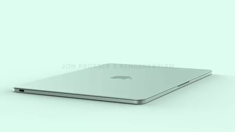 У нового MacBook Air будет очень красочный дизайн 18 prosser macbook air green 1