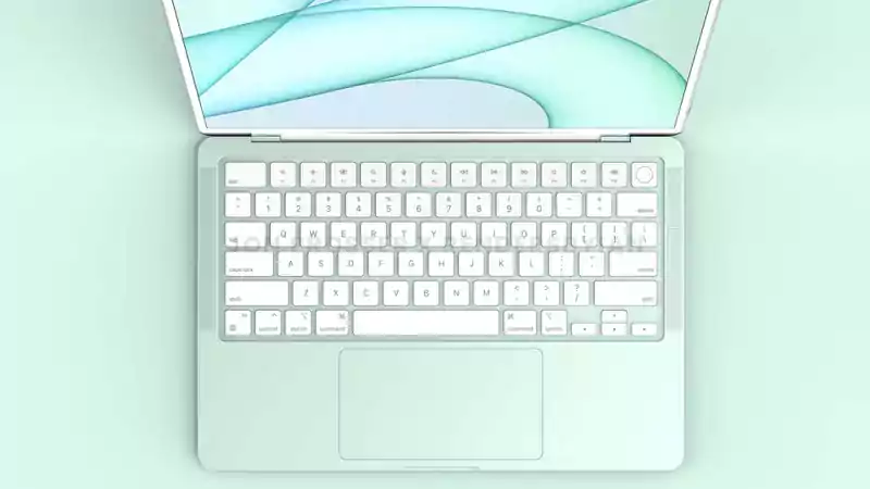 У нового MacBook Air будет очень красочный дизайн 14 prosser macbook air keyboard