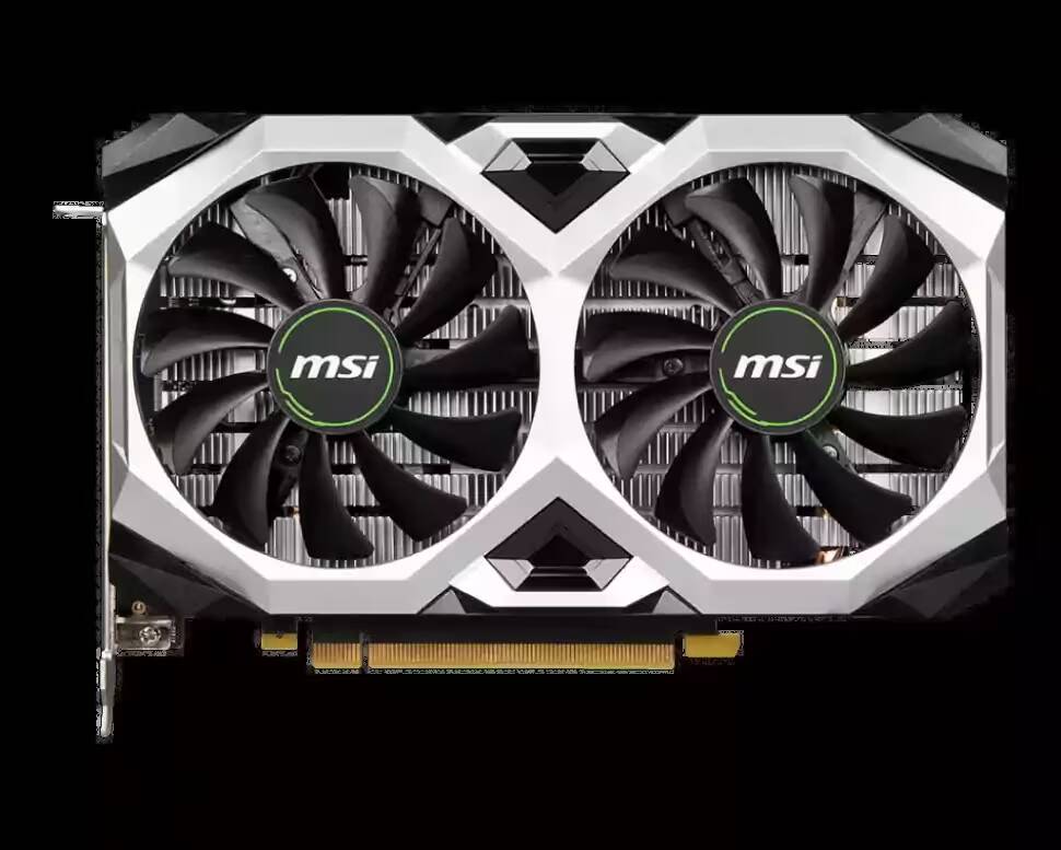 Видеокарта MSI для майнинга с двумя вентиляторами