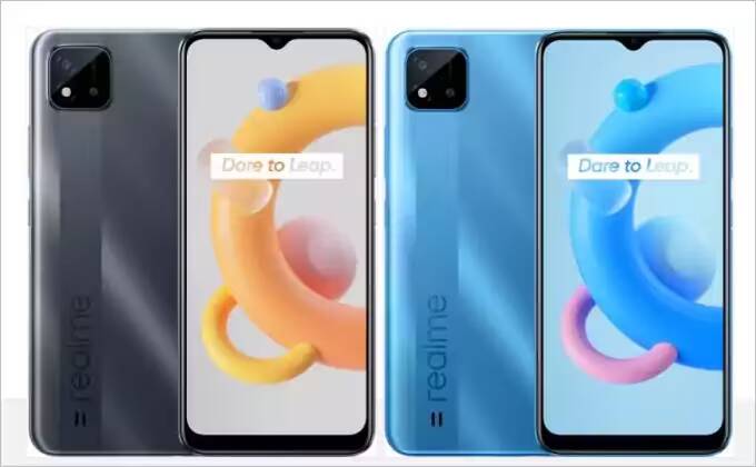 Доступный смартфон Realme C20A с двойной камерой и цветовым градиентом задней панели
