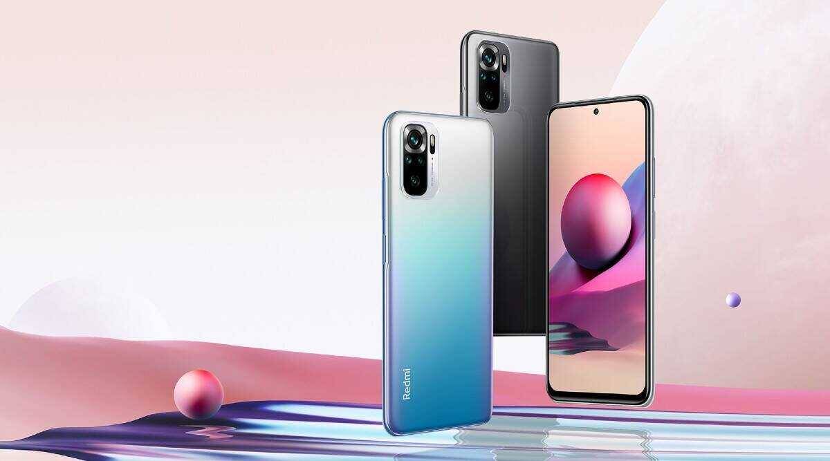 Камера и дисплей Xiaomi Redmi Note 10S сзади и спереди