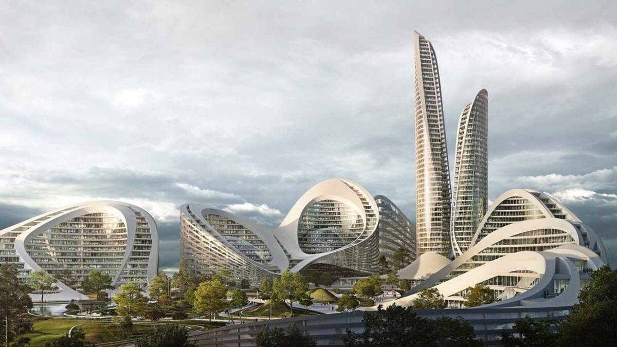 Футуристический архитектурный комплекс Москва от Zaha Hadid Architects на онлайн-форуме Smart Cities Moscow