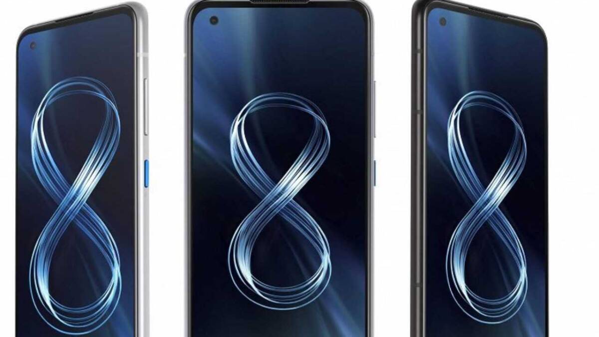 Смартфон Asus Zenfone 8: экран с тонкими рамками и фронтальной камерой в верхней части