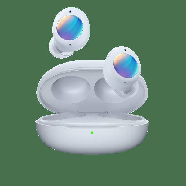 Беспроводные наушники Realme Buds Air 2 Neo в открытом чехле