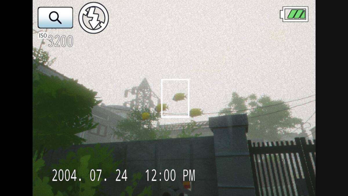 Обзор Rainy Season — в тот день шел дождь 12 Экран фотоаппарата с настройками ISO и изображением дождя