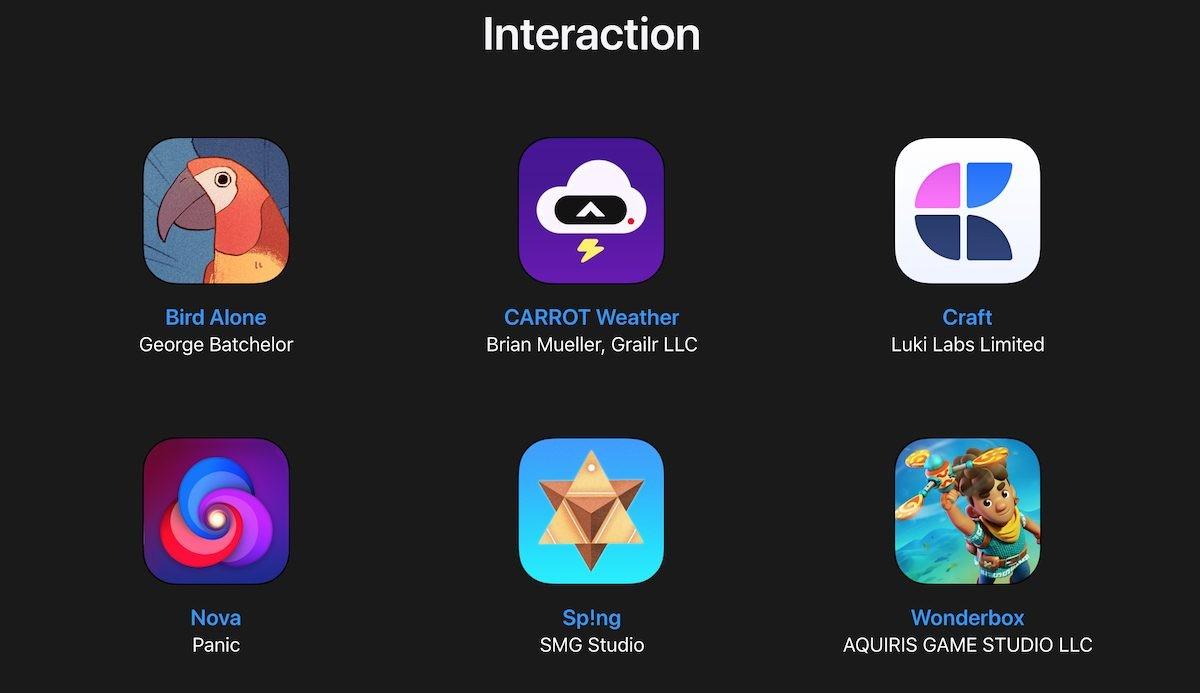 Apple объявила победителей премии Apple Design Awards 2021 7 apple design awards 2021 interaction
