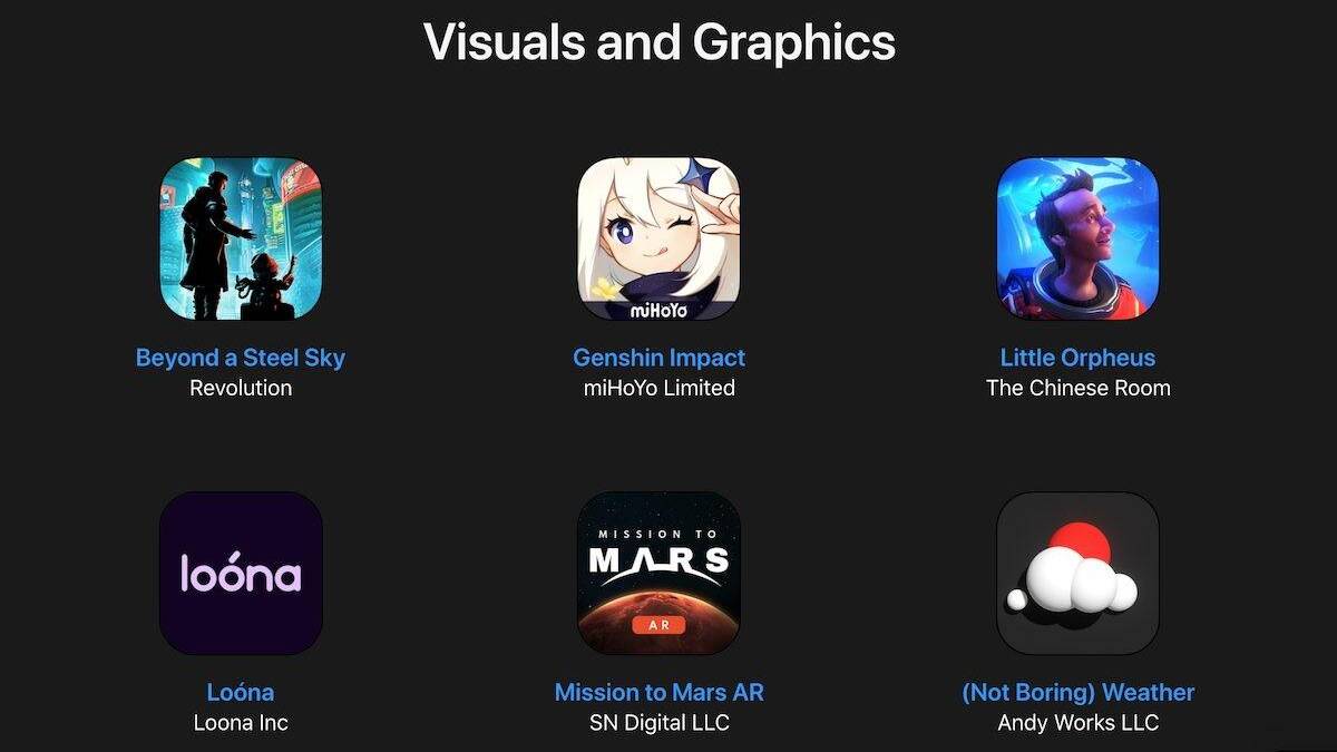 Apple объявила победителей премии Apple Design Awards 2021 9 Иконки приложений визуальные графики на черном фоне