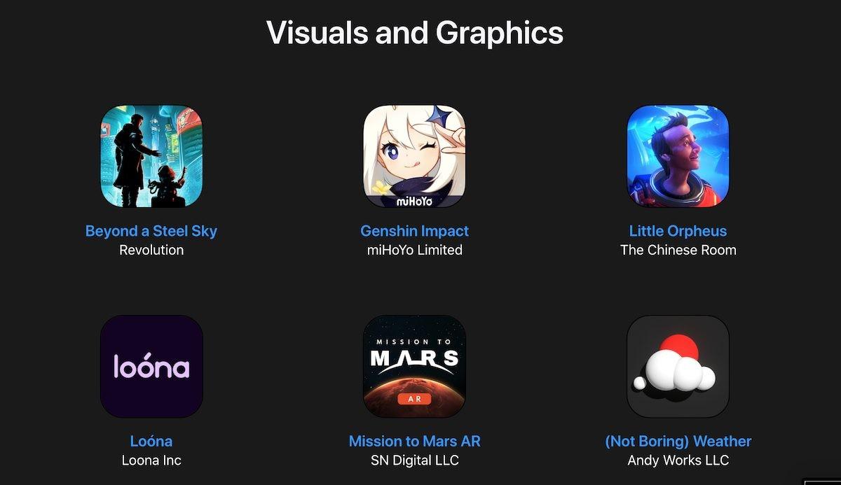Apple объявила победителей премии Apple Design Awards 2021 9 apple design awards 2021 visual graphics