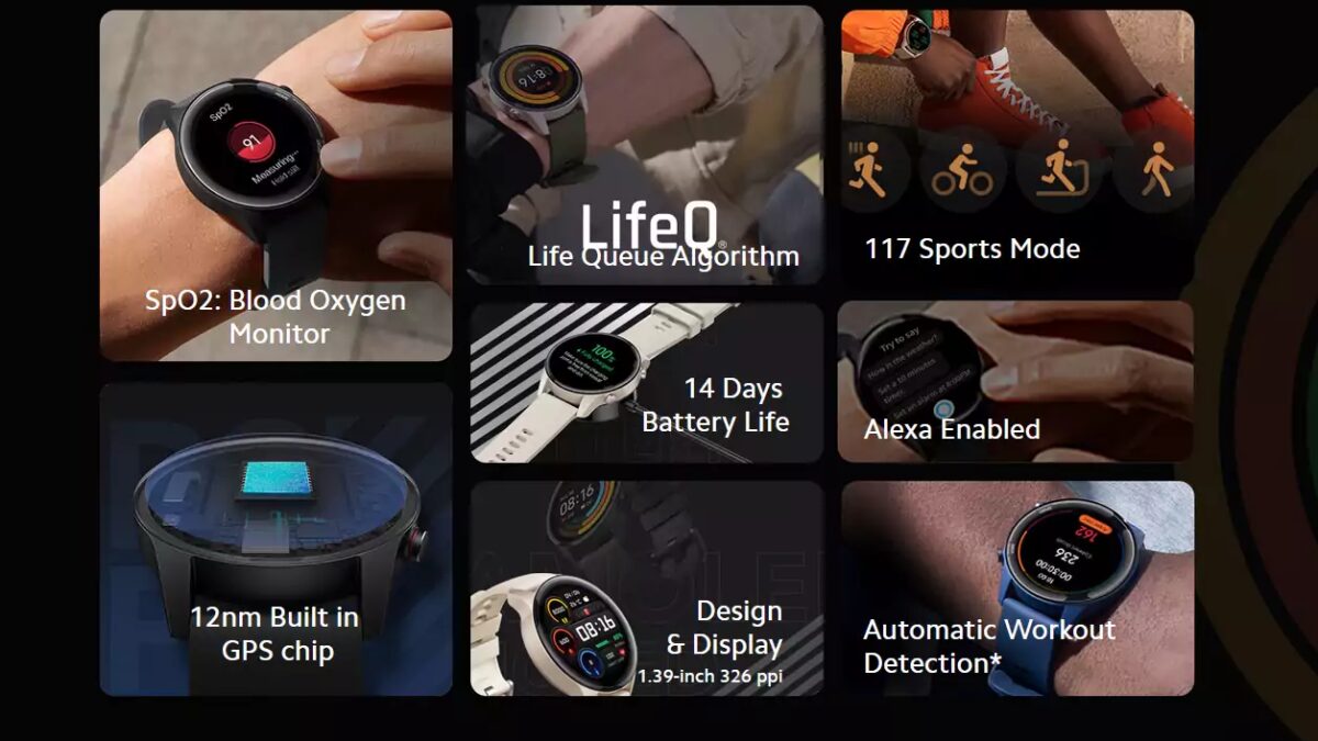 Xiaomi представила умные часы Mi Watch Revolve Active с ценой в 135 долларов 3 Интерфейс умных часов Xiaomi Mi Watch Revolve Active с отображением показателей пульса и заряда батареи