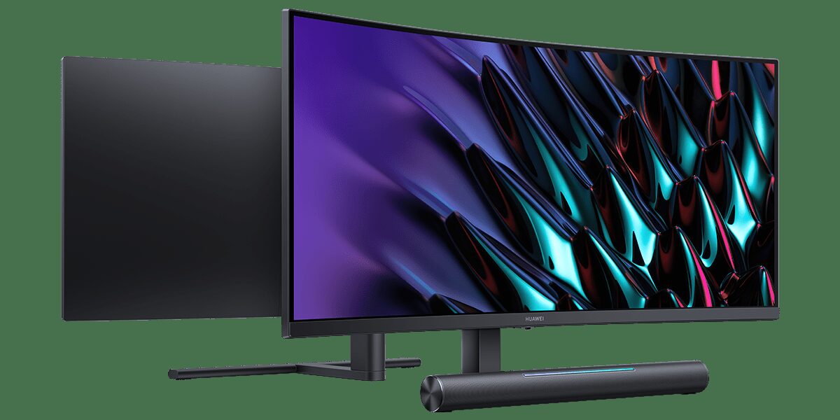 Huawei выпустила два новых игровых монитора 5 Игровой монитор Huawei с изогнутым экраном и звуковой панелью