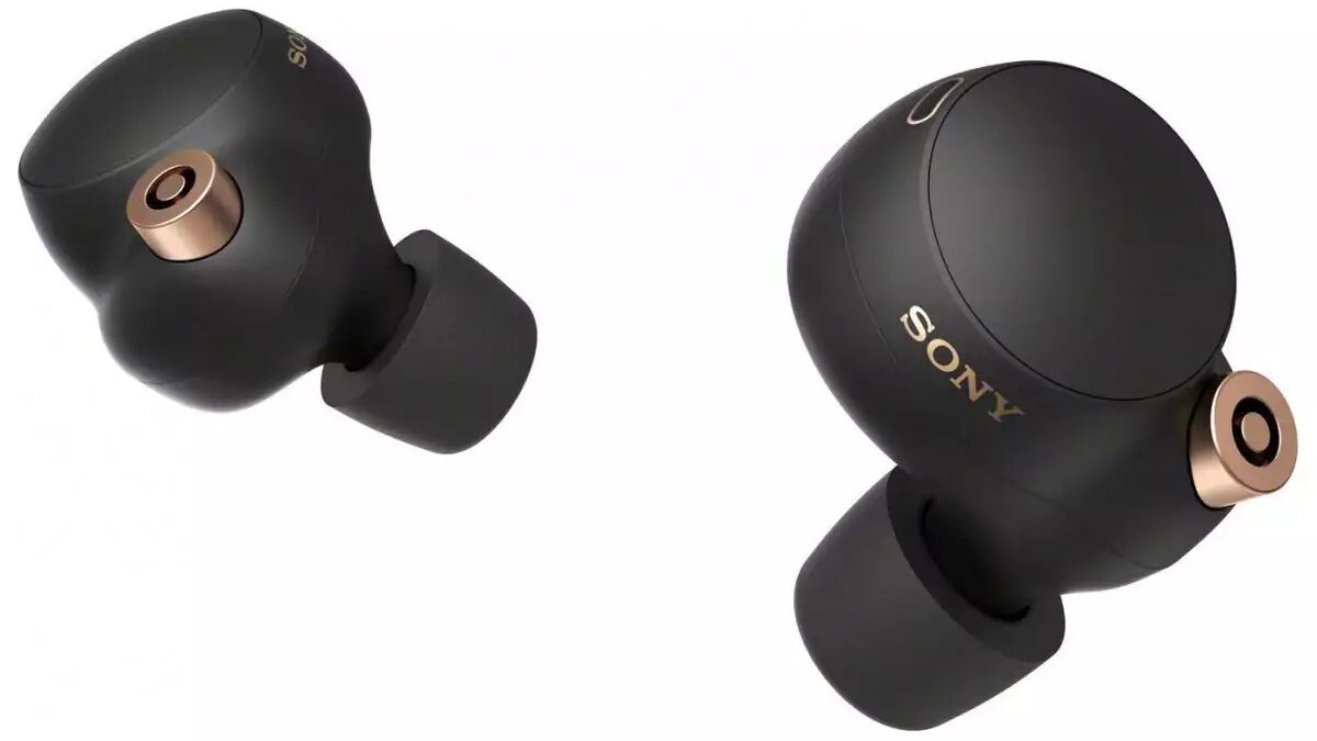 Sony выпустила новые беспроводные наушники Sony WF-1000XM4 5 Беспроводные наушники Sony WF-1000XM4 с черным корпусом