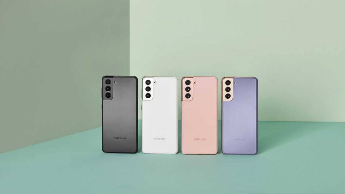 Samsung Galaxy S21 FE: раскрыты новые детали и ключевые особенности 4 Различные цвета Samsung Galaxy S21 FE сзади