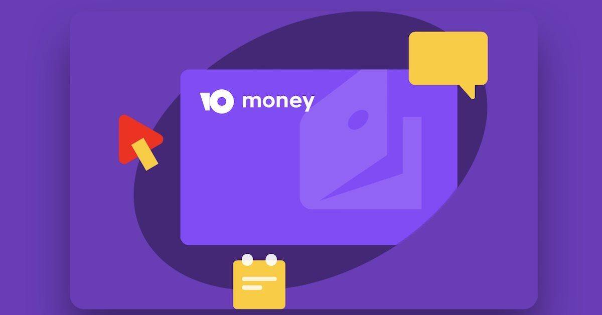 Интерфейс мобильного приложения ЮMoney на экране смартфона с логотипом и быстрыми платежами для СБП