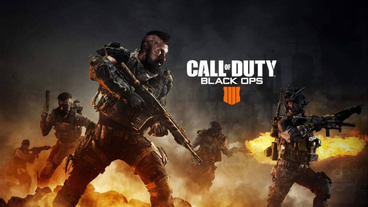 Подписчики PS Plus могут скачать Call of Duty: Black Ops 4 бесплатно 3 Обложка игры Call of Duty Black Ops с боевыми сценами и оружием на переднем плане