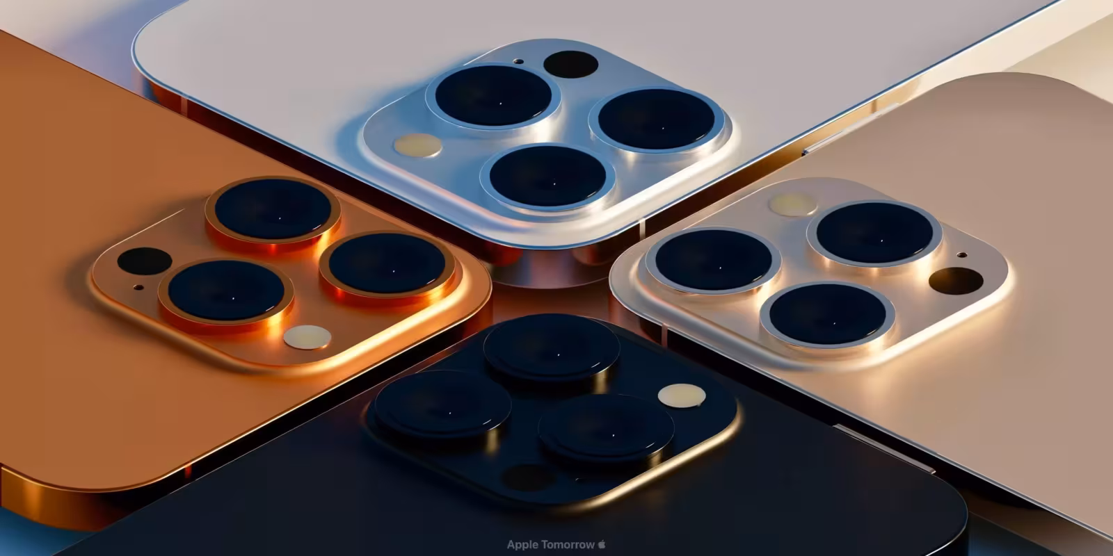 Apple увеличит производство iPhone 13 до 90 млн в 2021 году 3 apple iphone 13 pro render colors 1
