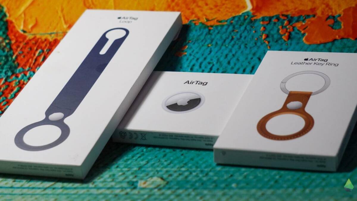 Упаковки Apple AirTag и аксессуаров