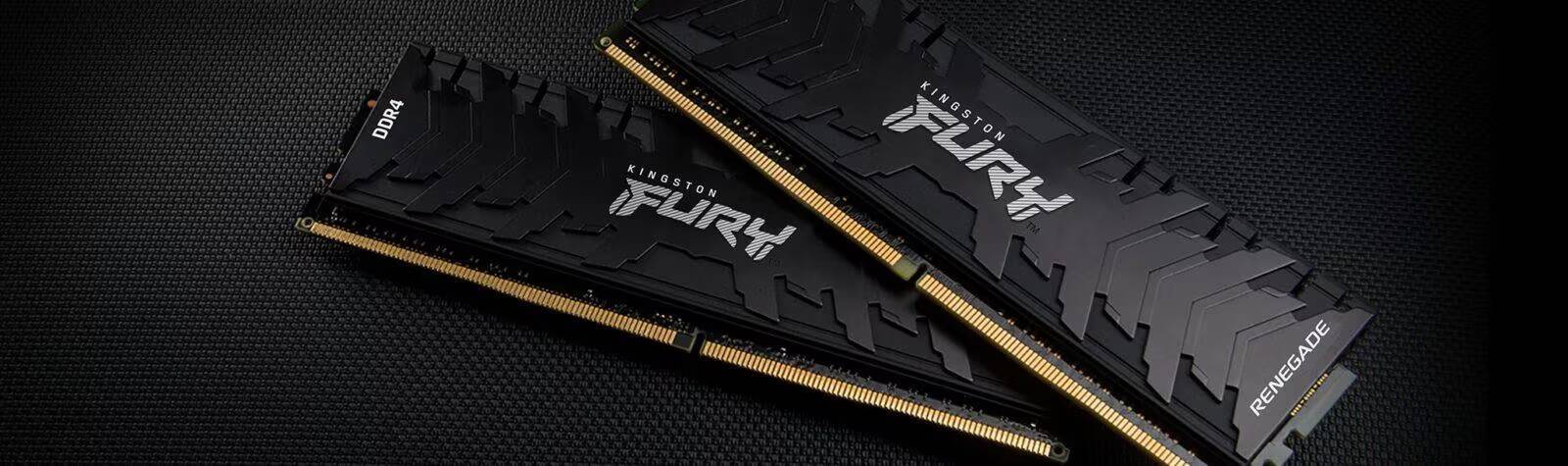 Kingston обновила модули памяти Fury 1 Оперативная память Kingston Fury с черным радиатором и золотыми контактами